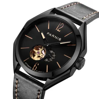 

43mm Parnis 21 Jewels Miyota Automatic Movement Men Casual Watch Sapphire Glass