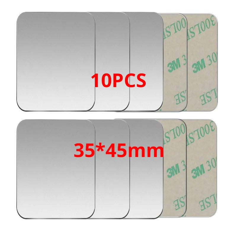 Metal Plate With Sticker Use For Magnetic Car Phone Holder Accessories Replacement Metal Plate iron sheet For Magnet Stand mobile stand for home Holders & Stands