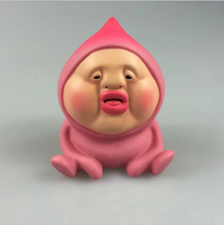 1pcsset Cute 3d Cute Cartoon Japan Clown Fart Peach Jun Pvc Action 