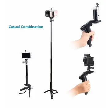 

Mini tripod leg Camera macro stand mobile phone Hand-held stabilizer for gopro with non-slip mat