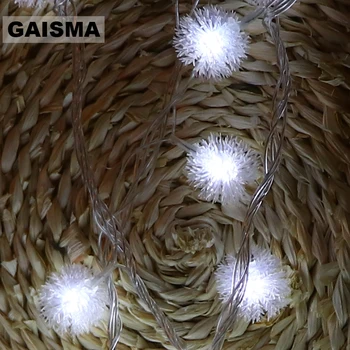 

5M 40 Bulbs Ball LED Christmas String Lights Garland Holiday Wedding Fairy Lights Decoration For Party Decor Outdoor Lighting