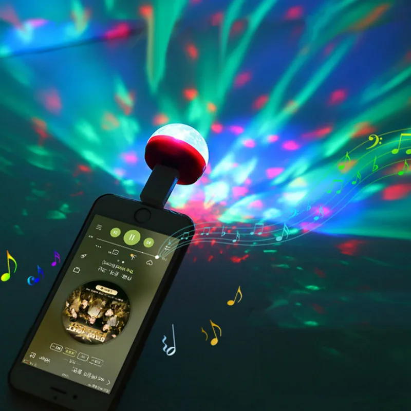 Автомобильный светодиодный светильник мини RGB атмосферный свет для Opel Astra Corsa