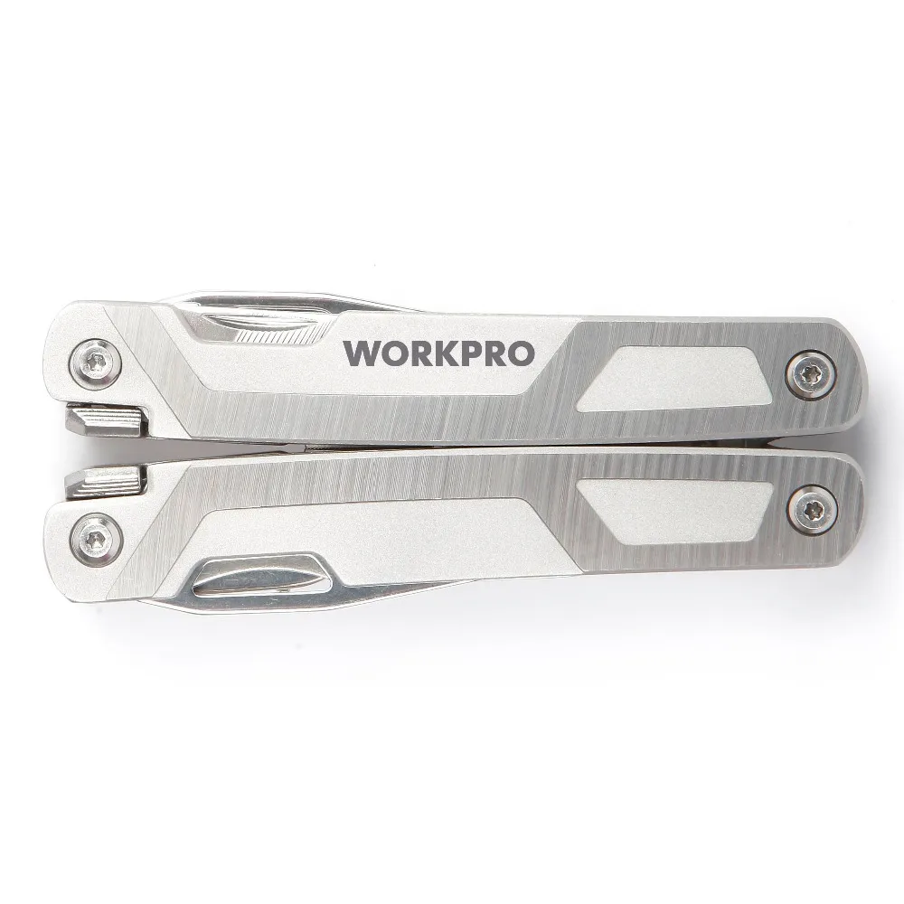 WORKPRO 15 в 1 многофункциональные плоскогубцы инструменты с ножницами для ножей пила