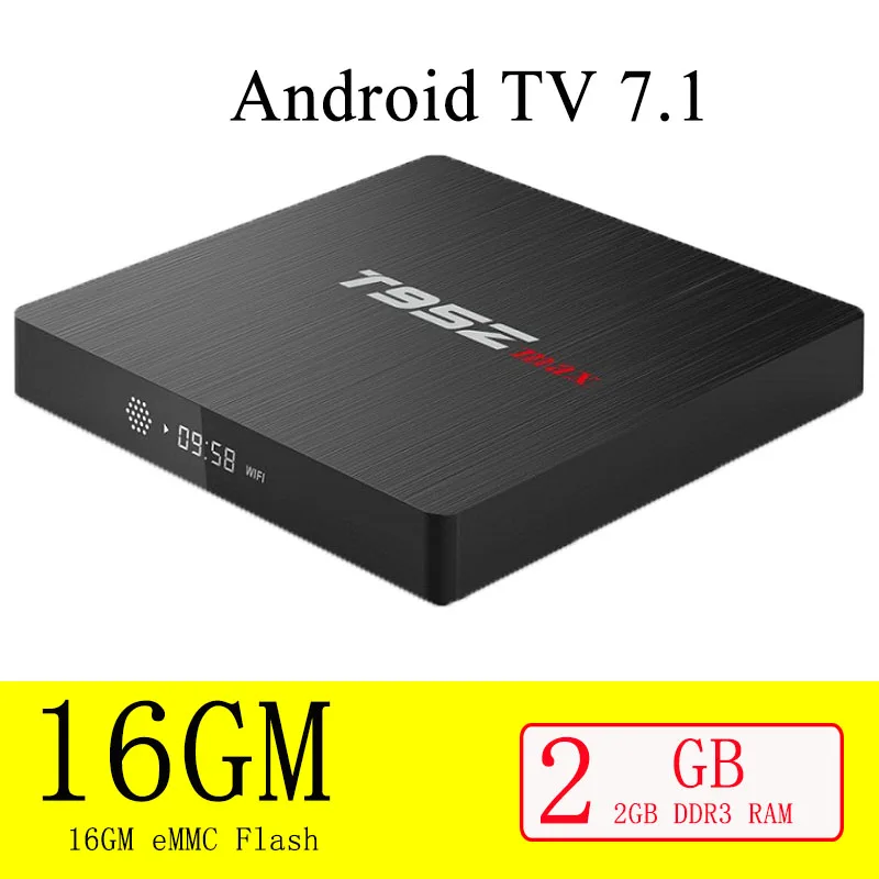 

T95Z Max Smart TV Box Android 7.1 S912 Octa-corecortex-A 3G RAM 32G ROM 4K HDR H265 WIFI Bluetooth 4.0 Media Player