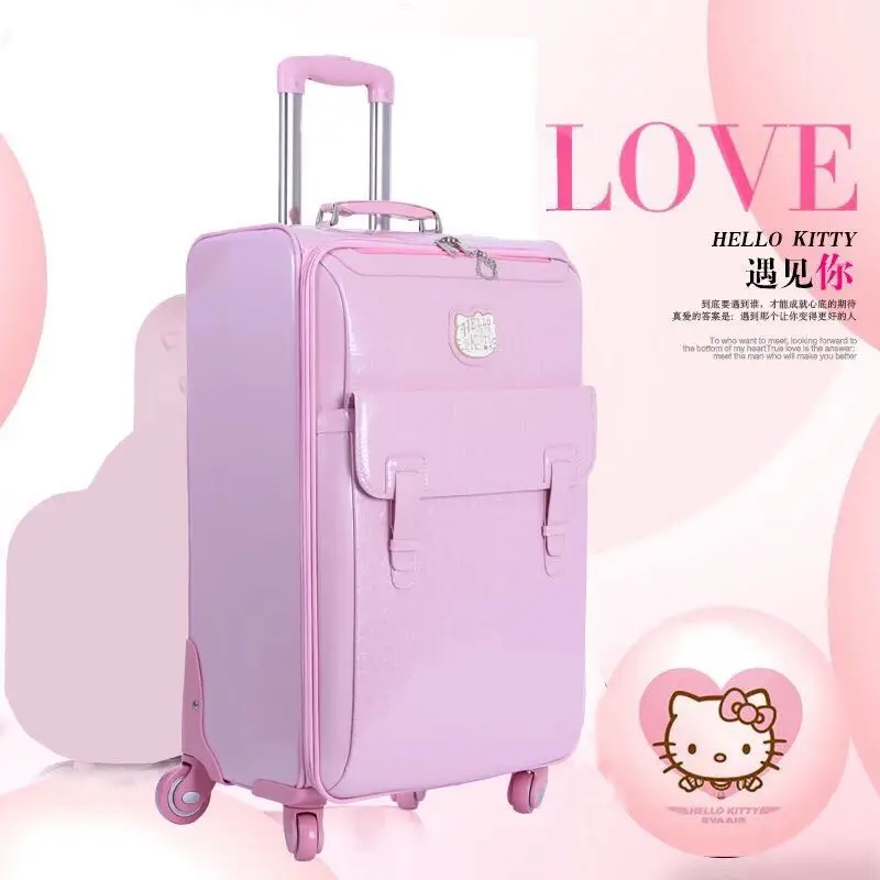 hello kitty spinner luggage