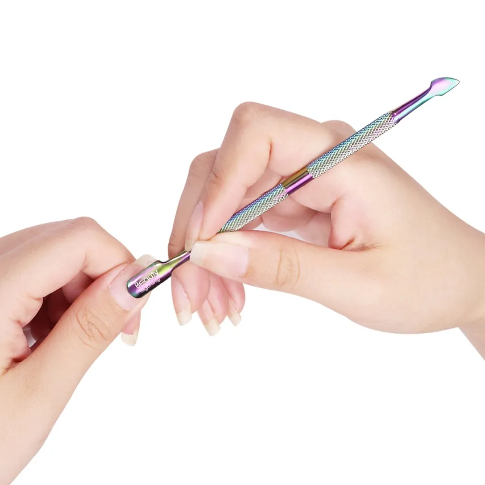 4 узора, двухконцевый хамелеон, кутикула для кутикулы, радужная ...