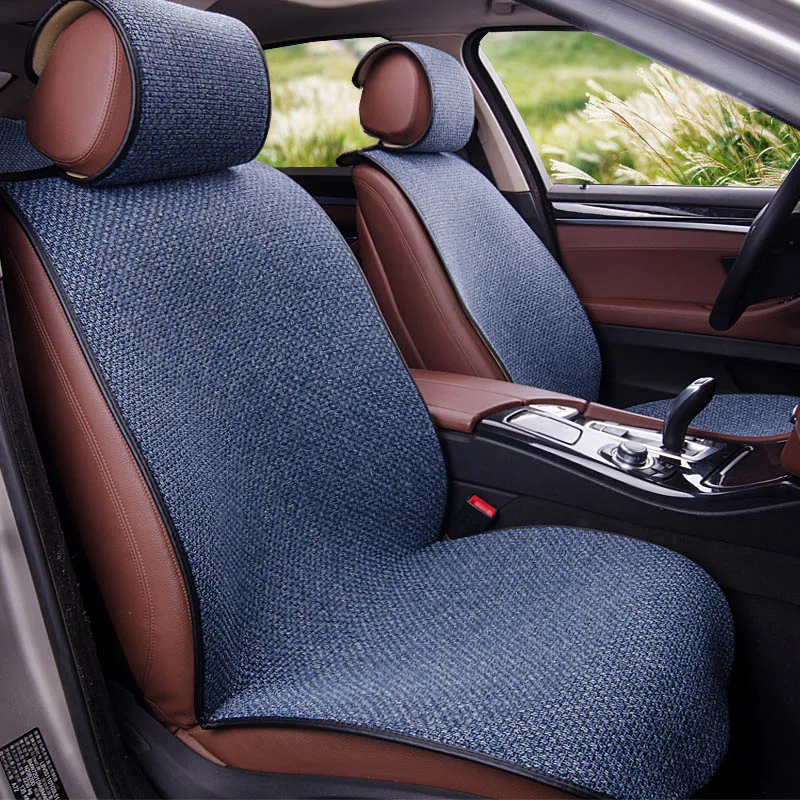 Льняной чехол на сиденье Yuzhe для Mitsubishi Lancer Outlander Pajero Eclipse Zinger Verada asx I200