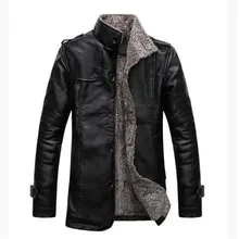 Новая мужская мотоциклетная кожаная куртка осень зима толстый теплый бомбер повседневное деловое пальто искусственная кожа куртка размера плюс 6XL 7XL 8XL