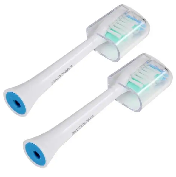 Головка зубной щетки для Sarmocare S100/200 1 упаковка/2 шт. Ультразвуковая электрическая
