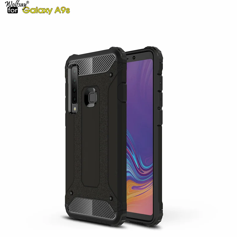 Чехол Wolfsay для Samsung Galaxy A9 2018 гибридный прочный защитный чехол из ТПУ и ПК 2018/A9 Star Pro