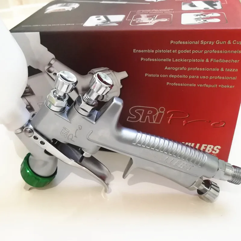 

SPRAY GUN HVLP 1.2mm paint spray gun SRI PRO Gravity Feed Paint pot volume 250ml mini paint sprayer
