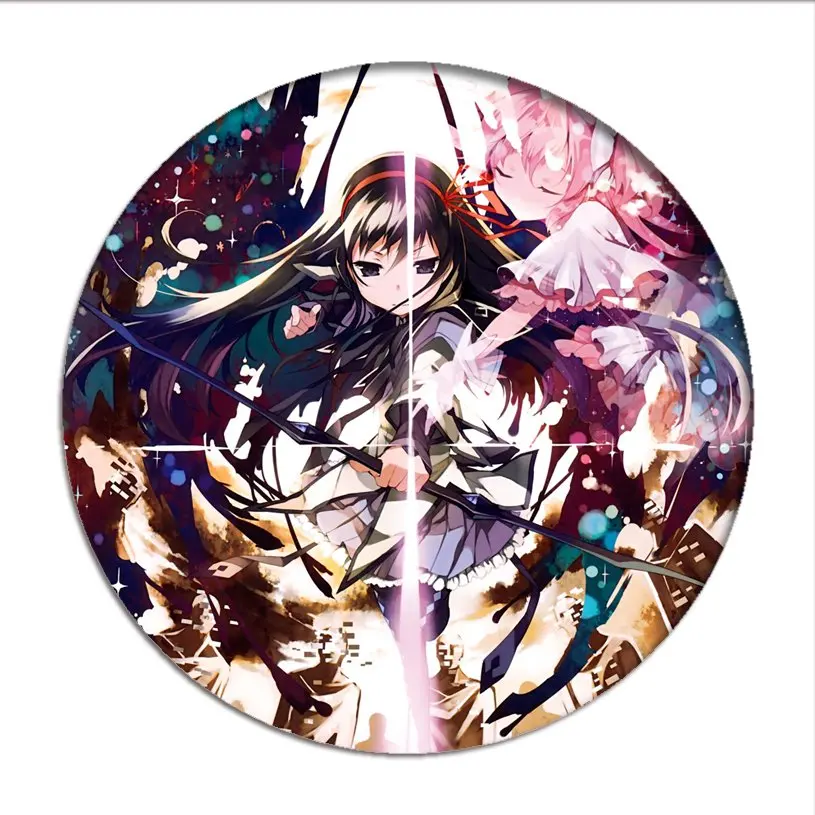 Puella Magi Madoka Magica Cosplay Badges Kaname Madoka Brooch Icon Akemi Homura Collection Breastpin for Backpacks Clothing goddess costume Cosplay Costumes