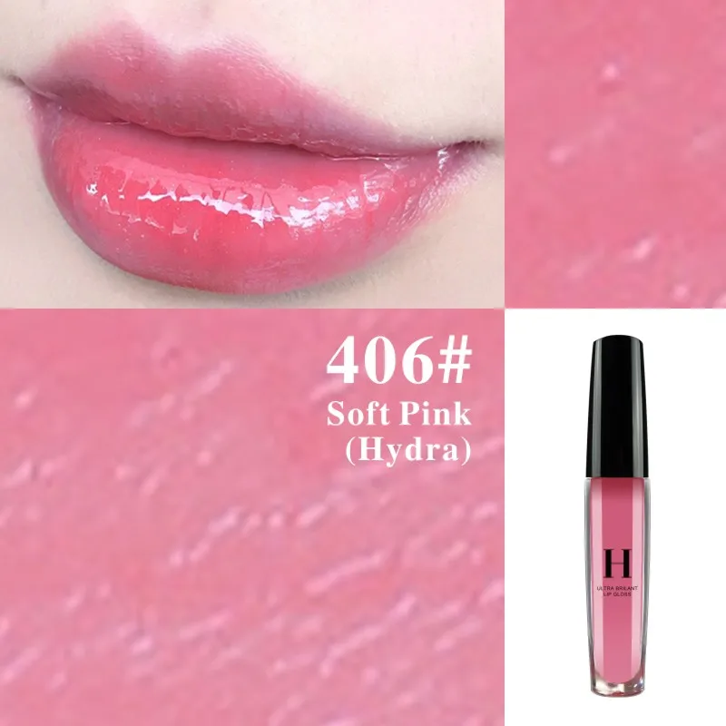 HENLICS Ultra Brilliant Lustre Lip Gloss 10 Colors Sexy Liquid Lipstick Waterproof Long Lasting Shimmer Lip Gloss (9)