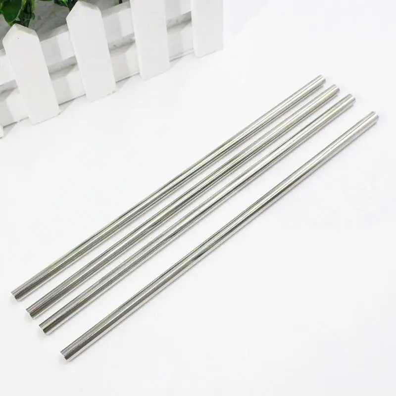 Reusable Metal Straws Straight Bent Tube for Drinking Straws Party Accessories