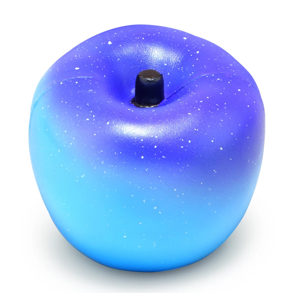 Jumbo Squishy Galaxy Apple Squishies крем ароматизированный медленно поднимающийся сжимающий игрушка оригинальная посылка