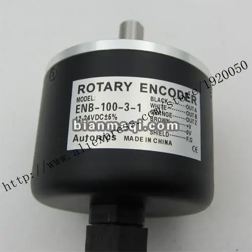 

Shelf ENB-100-3-1 Alto Knicks Autonic rotary encoder / shaft diameter 8mm / 100 line