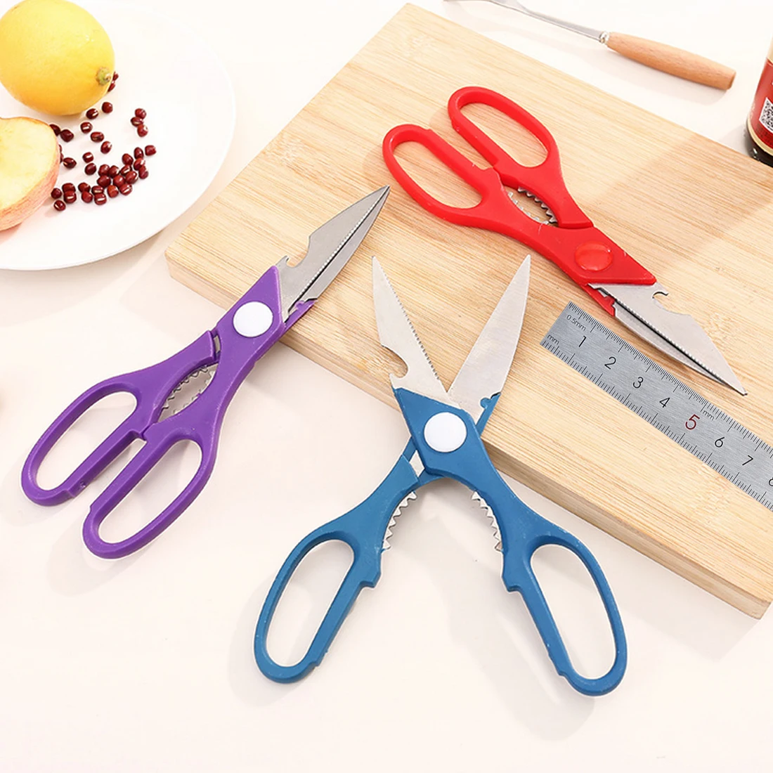 

Multifunction Stainless Steel Small scissors Useful 8inch 20cm Heavy Duty Kitchen Scissors Shears