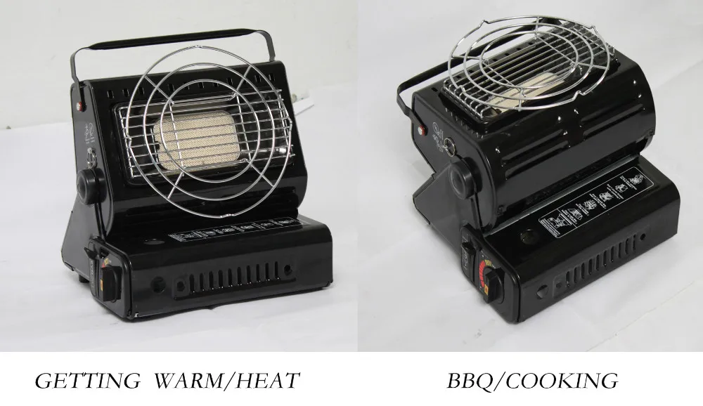 FREESHIPMENT 2 в 1 двойной Портативный подогреватель газа и газовых плит|gas heater|portable gas