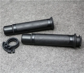 7/" Ручка Бар рукоятки для мотоцикла Kawasaki Ninja EX ZR ZRX ZX ZXR ZZR - Цвет: Black