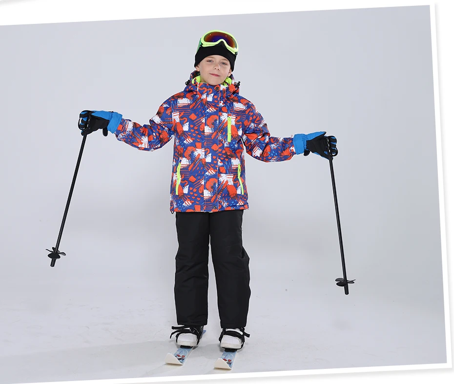água quente meninas e meninos neve definir