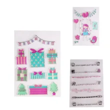 Clear Stamp Cute Transparent Stamp Silicone Stamp Scrapbook DIY Photo Album Diary Cards Account Decoration 16 x 11 cm