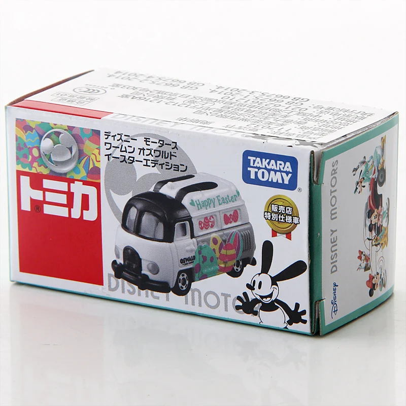 Takara Tomy Tomica Disney Motors Easter Worm'n Oswald the Lucky Rabbit Edition Metal Diecast Vehicle Toy Car | Игрушки и хобби