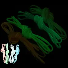 1 пара Круглый 39 ''световой светится в темноте спортивные шнурки спортивная обувь обувные шнурки для шнуровки