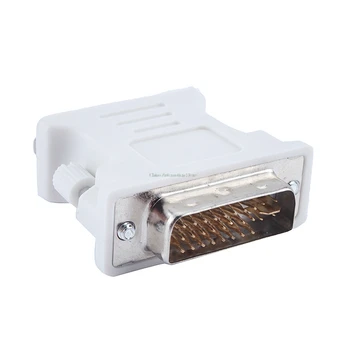 

DVI-I 24+5 Male to HD 15 Pin VGA SVGA Female Video Card Monitor LCD Converter Adapter