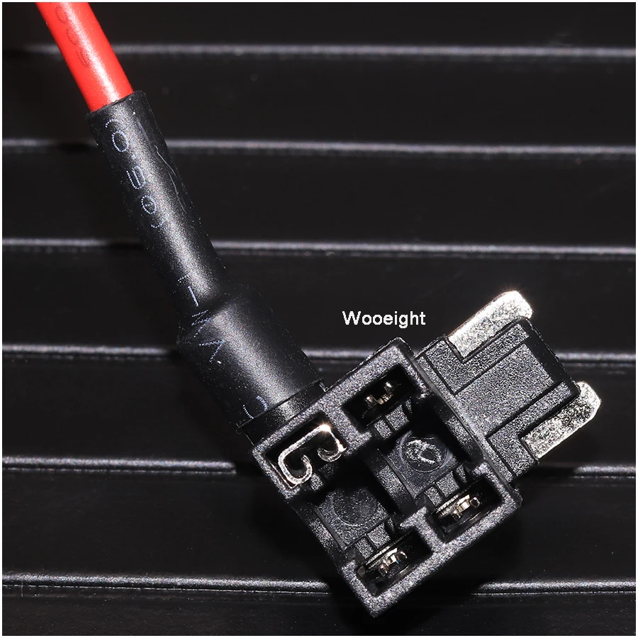 Wooeight 5Pcs Car Auto Add-A-Circuit Micro Mini Fuse Tap Adapter Holder 32V Low Profile APS ATT Micro Blade Fuse (8)