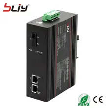 Bliy 1310nm волоконно-оптический коммутатор ethernet промышленный волоконно-оптическое волокно коммутатора ethernet 10/100 Мбит/с Mikrotik gigabit одного olt 2 rj45 порт коммутатора