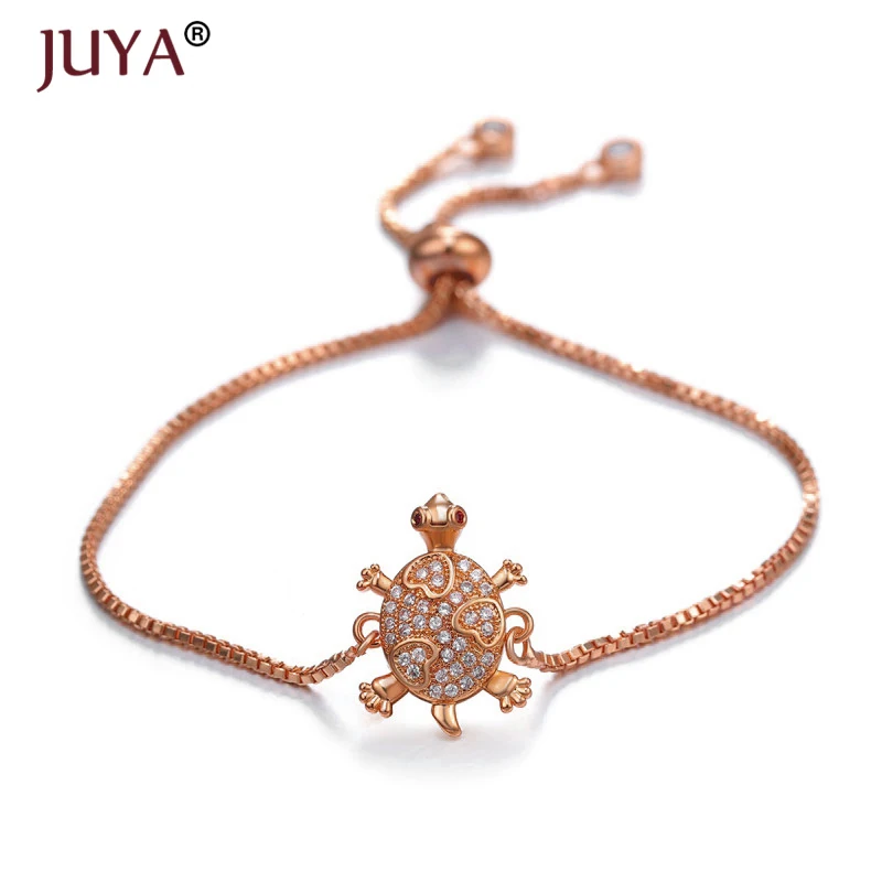 copper zircon bracelet femme latest design 10 styles fashion charms evil eye bracelets for men women armband pulsera - Окраска металла: Rose gold