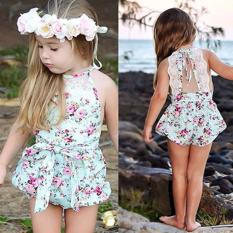 baby floral jumpsuit