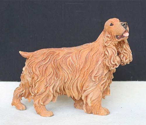 cocker spaniel dog figure 4