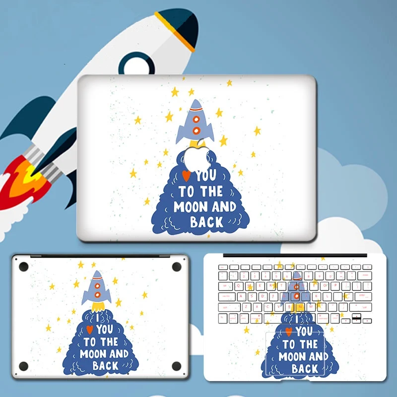 Kawaii наклейка для ноутбука Apple Macbook Pro Air 11 13 15 Retina 2018 Защитная пленка всего