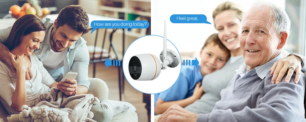 wifi ip camera audio