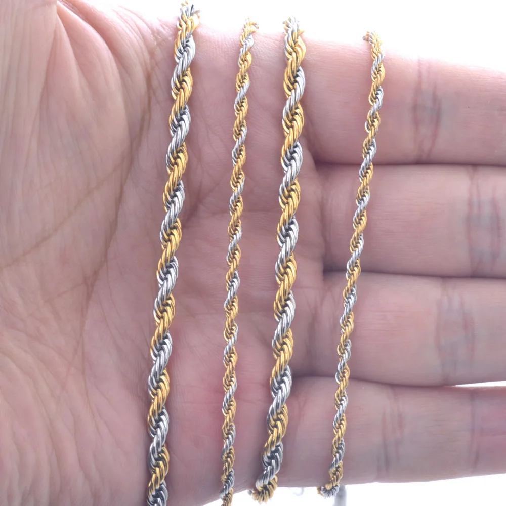 Width 2mm- 6mm Stainless Steel Rope 