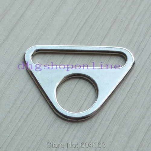 

20 pcs 1.5'' or 38mm Adjuster triangles with bar Swivel Clip D Ring buckle Solid cast