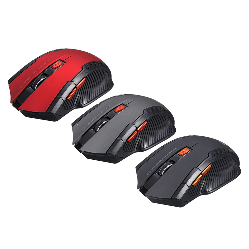 

New Game Wireless Mice with USB Receiver Mini 2.4GHz Wireless Optical Mouse Gamer for PC Gaming Laptops