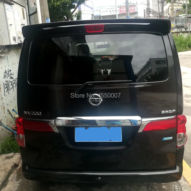 

UBUYUWANT For Nissan NV200 Spoiler High Quality ABS Material Car Rear Wing Spoiler For Nissan NV200 Spoiler 2011 2012 2013