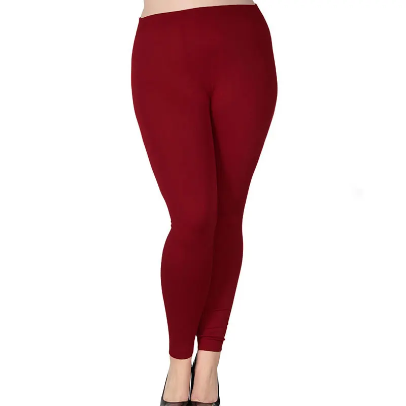 Women's Plus Size Modal Seamless High Waist Leggings Full Length Stretchy Basic Ankle Leggings Solid Color Long Legging Pants amazon leggings Leggings