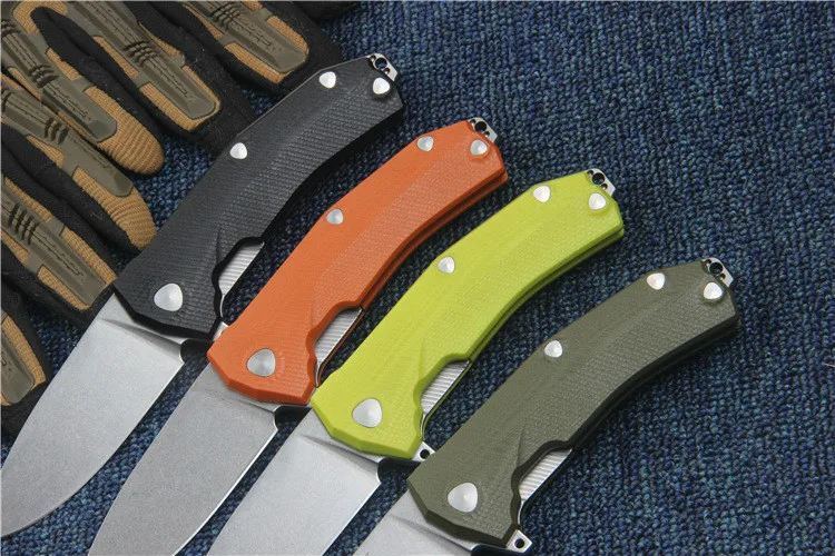 

60HRC Sleipner steel blade G10 handle 4 colors folding knife outdoor camping knife survival edc tool utility gift Tactical knife