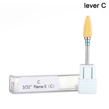 Керамическая головка дрель для ногтей шлифовка для мертвой кожи лак для ногтей Маникюр Педикюр Инструмент 669