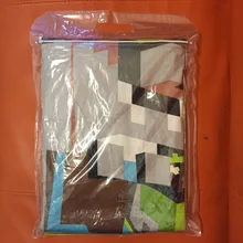 Drop ship ! In stock ! Minecraft Bedding Curtain Case Bedroom 3D Bedding Minecraft 160 * 210cm 3 Styles