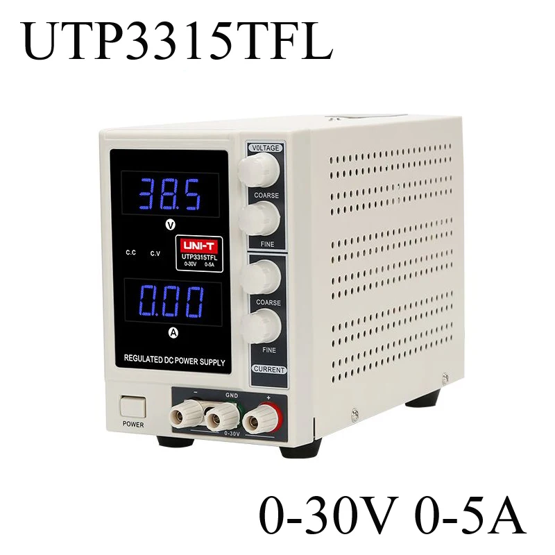 

UNI-T UTP3315TFL Precision Variable Adjustable DC Power Supply Limitation Output Voltage Current 0 to 30V 0 to 5A Power Souce