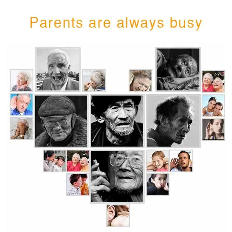 Elder Ear Hearing Aid Volume Adjustable Sound Amplifier Voice Enhancement Mini Device Hear Clear for Hearing Loss Ears Care Aids