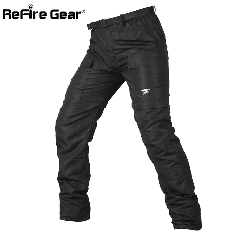 ReFire Gear камуфляжные армейские съемные тактические брюки мужские летние