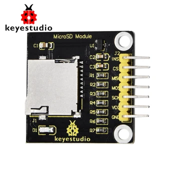 

Keyestudio Mini Micro SD TF Card Memory Shield Module With Pins for Arduino