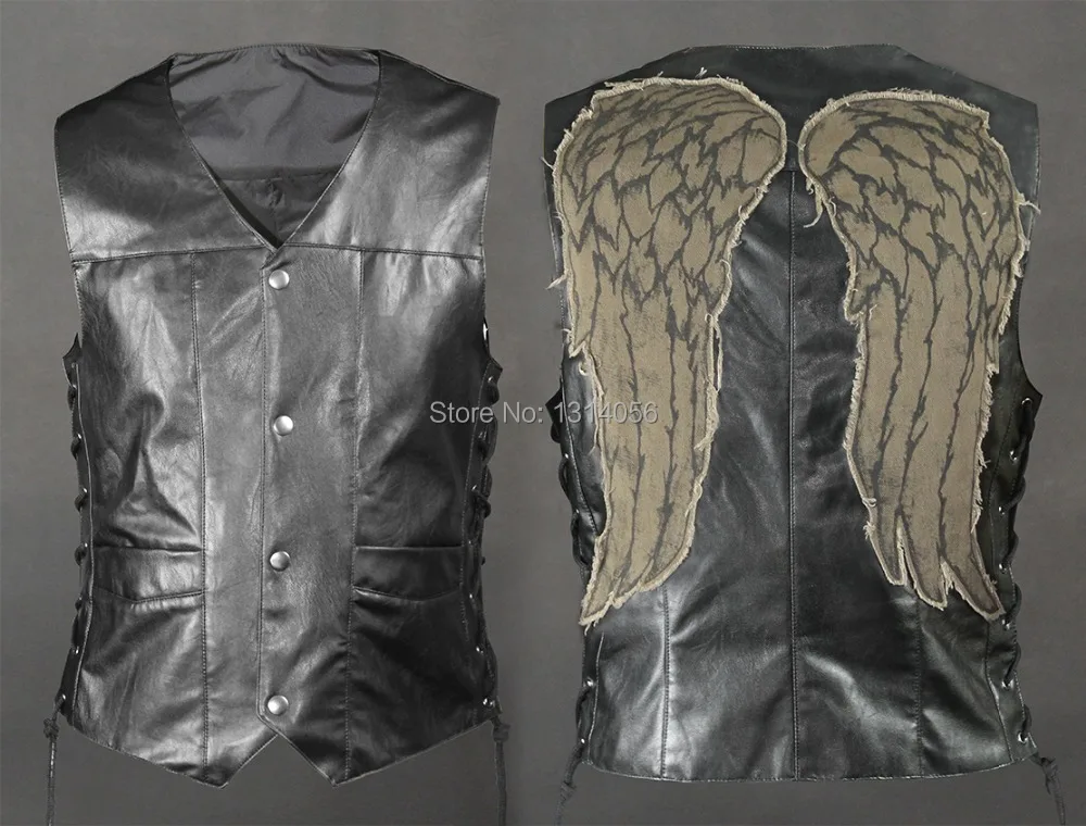 jaqueta de couro daryl dixon