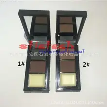 Ems или dhl 100 шт Профессиональные Тени для век бровей Макияж бровей порошок Палитра с кисточкой тени для век