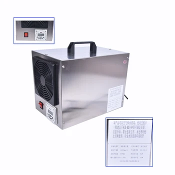 

10g/h Tube type Ozone Generator Ozonizer Oil Meat Fruit Vegetable Sterilizer Fresh Air Purifiers purified water, air